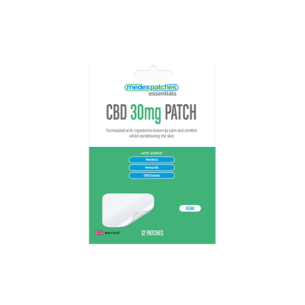 Medex Essentials 30mg CBD Patches - 12 Patches