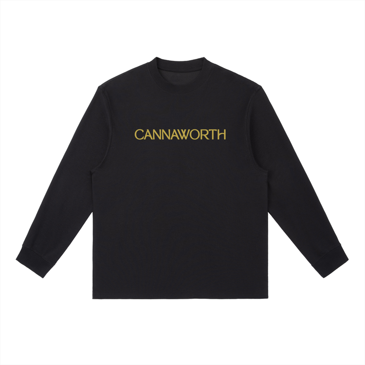 Cannaworth Essential Crewneck Long-Sleeve T-Shirt