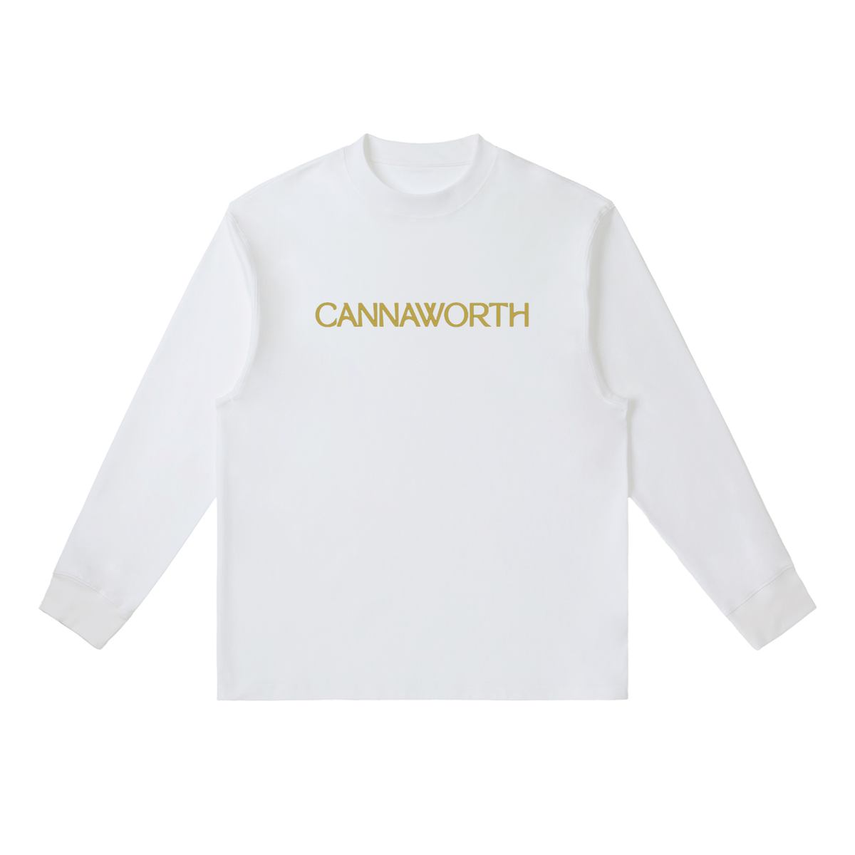 Cannaworth Essential Crewneck Long-Sleeve T-Shirt