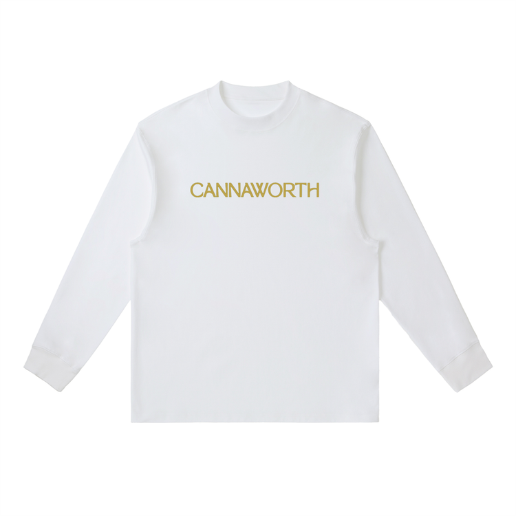 Cannaworth Essential Crewneck Long-Sleeve T-Shirt