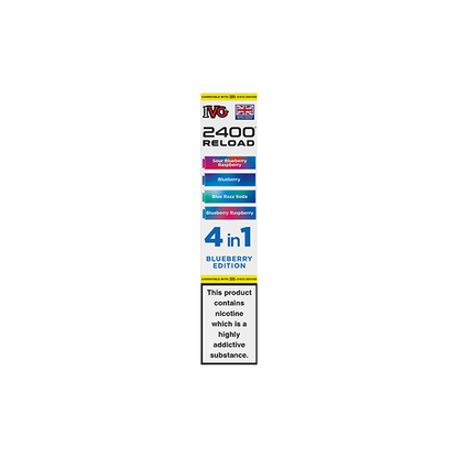 20mg IVG 2400 Reload Multi Edition Prefilled Pods 2ml 2400 Puffs - 4 Pcs