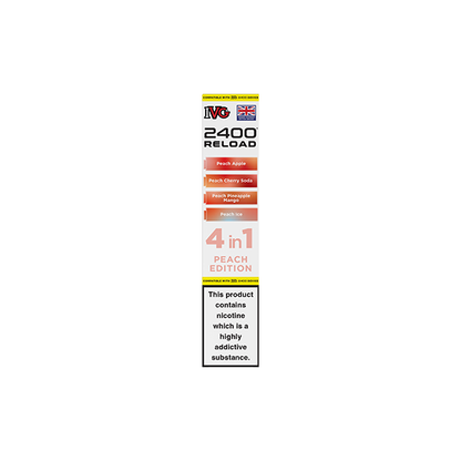 20mg IVG 2400 Reload Multi Edition Prefilled Pods 2ml 2400 Puffs - 4 Pcs