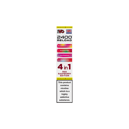 20mg IVG 2400 Reload Multi Edition Prefilled Pods 2ml 2400 Puffs - 4 Pcs