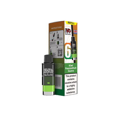 20mg I VG SAVR Refill Pod Pack 3000 Puffs