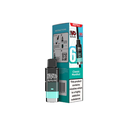 20mg I VG SAVR Refill Pod Pack 3000 Puffs