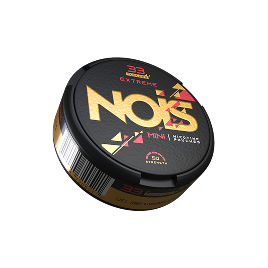 50mg NOIS Mini Extreme Nicotine Pouches - 33 Pouches