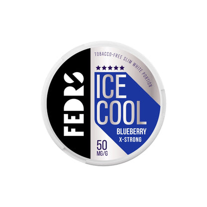 50mg FEDRS Ice Cool X-Strong Nicotine Pouch - 20 Pouches